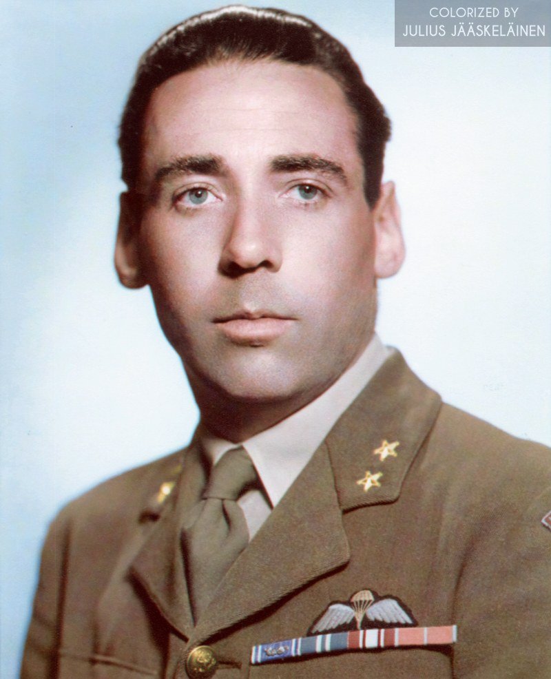 Modern colorization of a historical portrait of Jan Baalsrud.