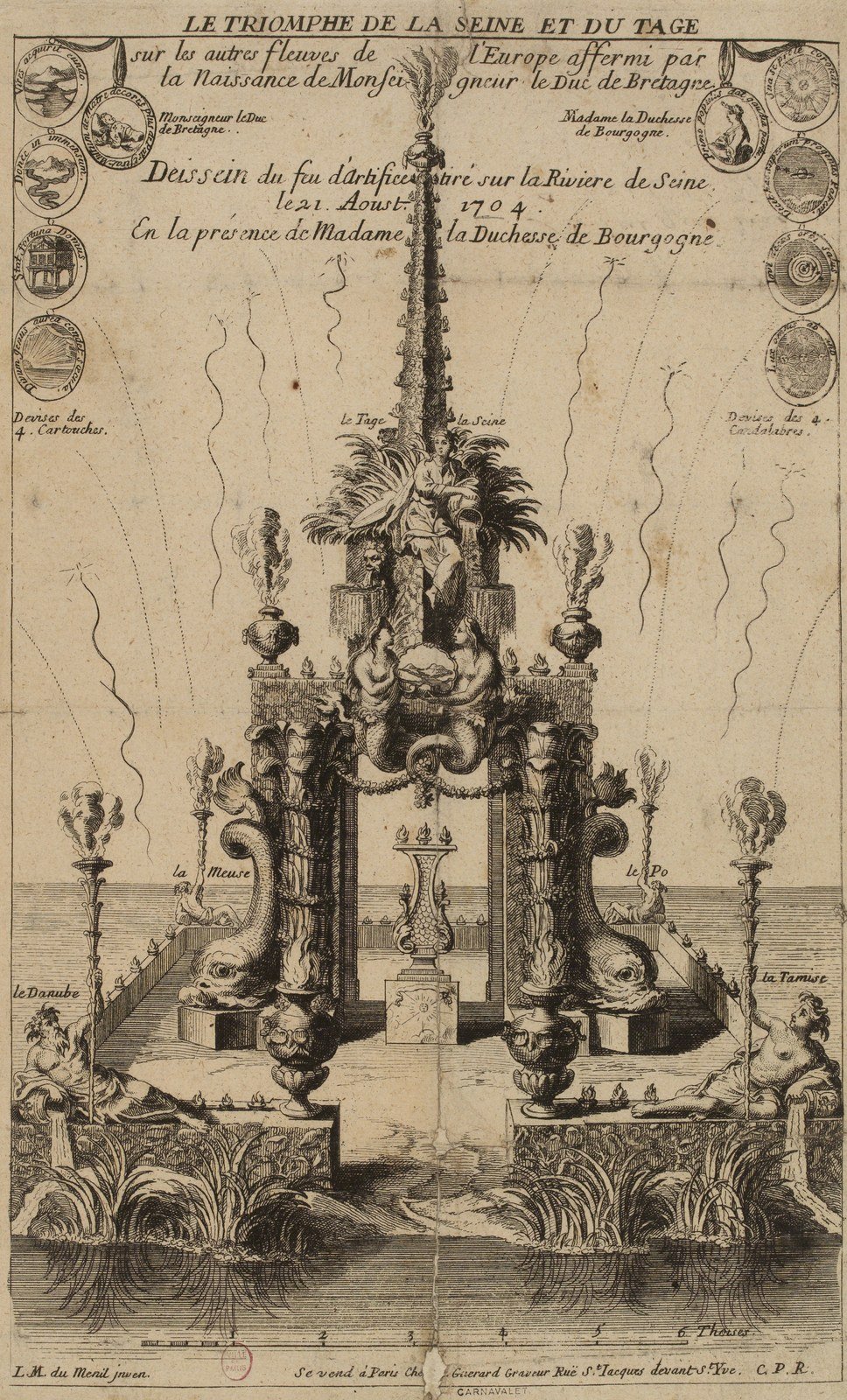 Near-contemporary gouache showing the royal family’s detention at Varennes.