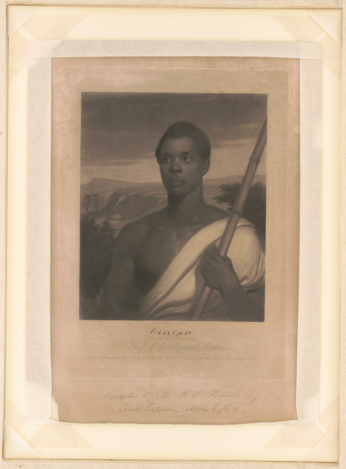 Cinque, The Chief of the Amistad Captives