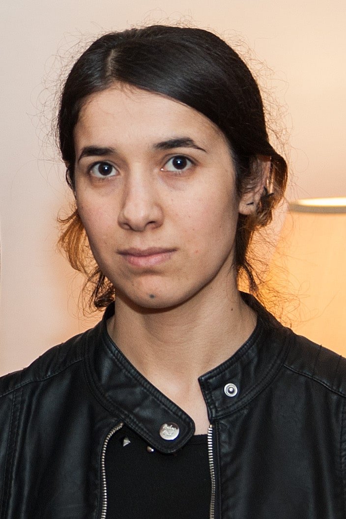 Portrait of Nadia Murad in New York on 17 December 2015, one day after her testimony to the United Nations Security Council.