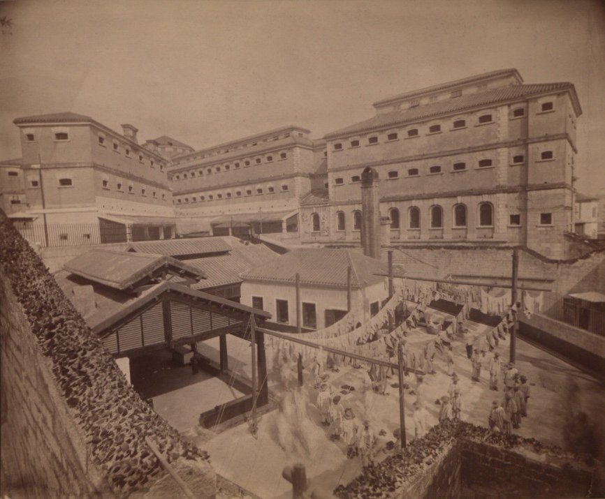 Victoria Gaol viewed from the east end of Chancery Lane