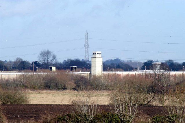 Former Maze Prison site in Northern Ireland photographed in 2007, years after the 1983 H Block 7 escape.