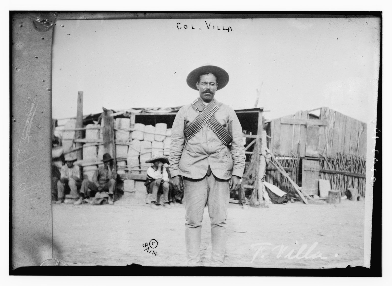 Francisco “Pancho” Villa in 1911, close to the period of the 1912 imprisonment