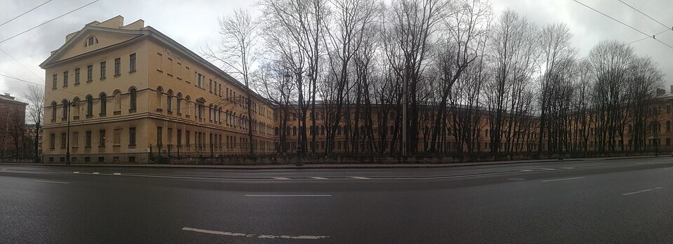 Former Nikolayevsky Military Hospital complex in Saint Petersburg